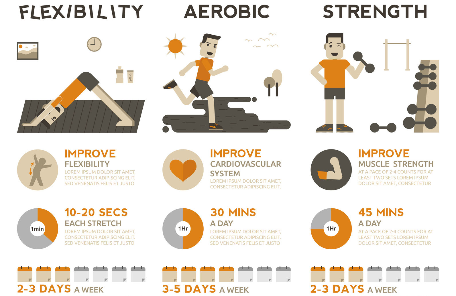 exercise infographic
